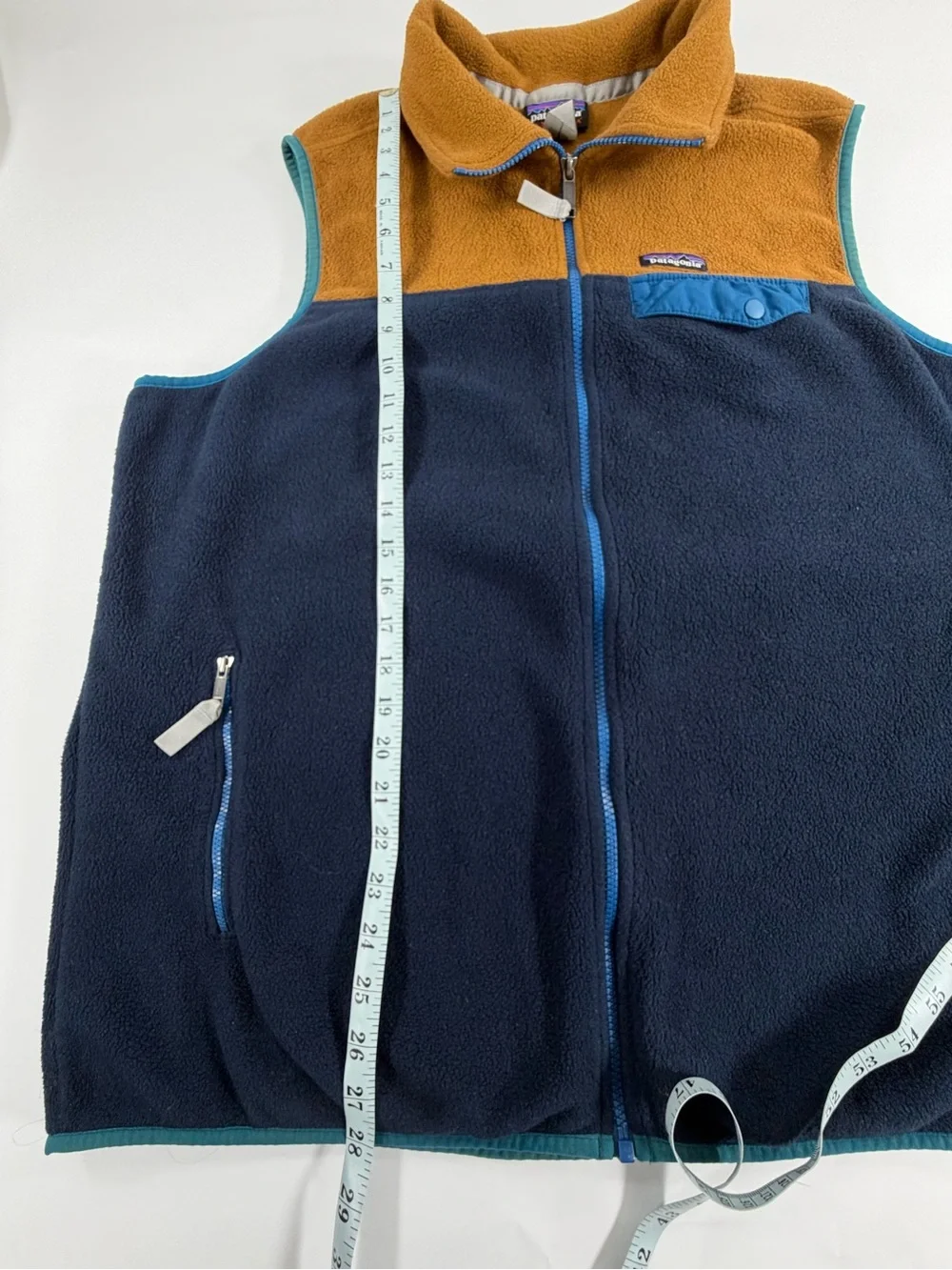 Patagonia‎ Synchilla Snap-T Fleece Vest XXL Colorblock Gorpcore Outdoor